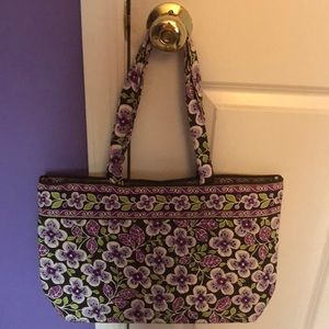 Purple Vera Bradley Tote